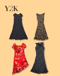 Y2K Slip & Floral Dress Bundle (Yv-737)