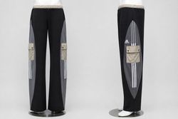 CR1553 Upcycled Cargo Track Pants
