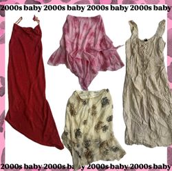 Y2k sweetheart mix: dresses, skirts- 304