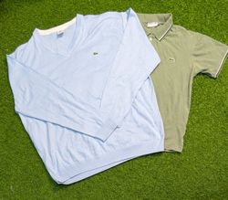 7112 - Lacoste Kurzarm- und Langarm-T-Shirts und ¼..