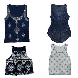 Y2K Beaded Tank Tops Mix