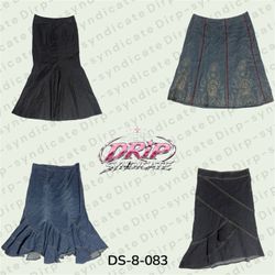 Gonna Maxi in Denim Vintage Y2K – Gonna Lunga a Vi..