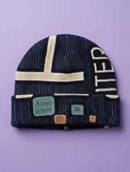 Upcycle Tapestry Printed Beanie (Dv-10-32)