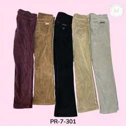 Women's Vintage Corduroy Pants – High Waist Relaxe..