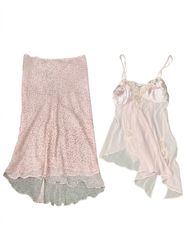 (FV-2611)     Y2K Coquette Pink & Barbiecore Mini ..