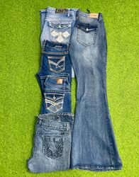 Y2k bootcut Jeans id805