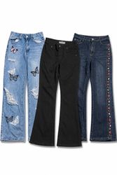 Boot cut fashion  jeans id (326)