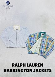 Upcycled Ralph Lauren Polo Harrington Jackets - EV..