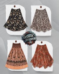 Y2k Grunge Poly Skirts