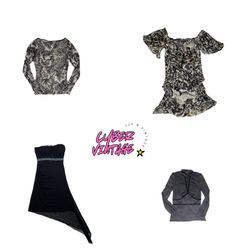 Custo Barcelona Ruffle Mini Dress & Tops (MH-044)