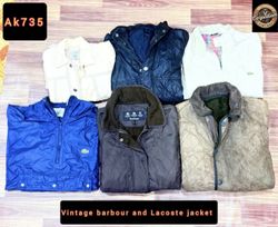 Vintage barbour and Lacoste jacket ak735