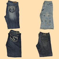Low-Rise Energy — Y2K Jeans Mix