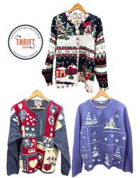 Maglioni e Pullover di Natale Vintage LX580