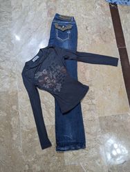 Women Printed Tops Dresses & Jeans