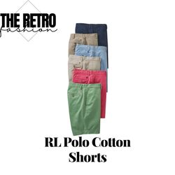 Ralph Lauren Polo Cotton Shorts.     #394