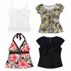 Y2K Tropical Tops 10 pcs At 1538