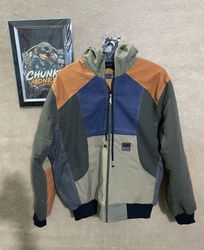 Upcycled Carhartt hooded jacket 🐒