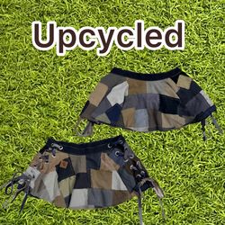 Upcycled Y2K Carhartt Patchwork Skirt