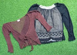 7245 - Y2K Style Blouses