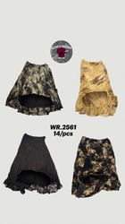 Y2K Earthy tone skirts WR-2561