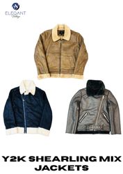 Y2K Shearling Mix Jackets - EV2287