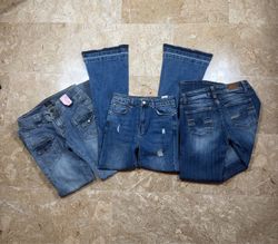 THB00068 Y2K Flare Jeans – AB Grade