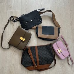 Celine Branded Pre Loved Handbags 5 pcs