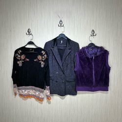Y2K Sweater, Jacket & Coat Mix – Premium Vintage C..