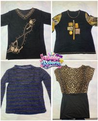 Y2K Vintage Printed & Statement Top Bundle | VR-42..