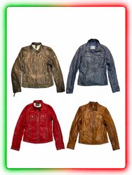 20pcs Y2K Vintage Ladies Leather Jackets – Eye-Cat..
