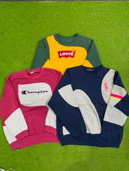 Upcycle Mixed branded sweatshirt