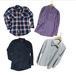 Premium Marken-Herrenhemd-Bundle (Timberland, US P..