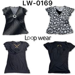 Y2K Gothic Vibe Tops