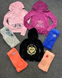 Juicy Couture Kids Velour Jacket & Bottom
