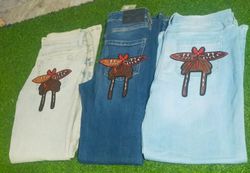 B 220 JEANS A ZAMPA / BOOTCUT "LUCKY BRAND" E ALTR..