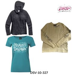 DSV-10-327 Harley-Davidson Printed T-Shirts Bundle