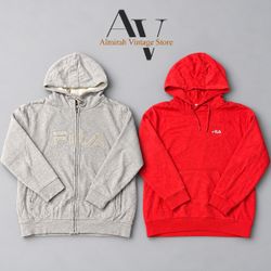 FILA bestickte und bedruckte Logo-Hoodies