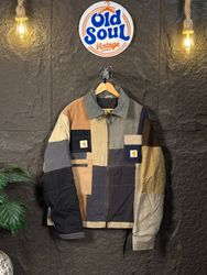 Upcycled Carhartt Detroit Multicolor Jackets
