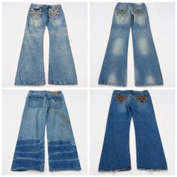 CR13947 Vintage Designer Herrenjeans-Bundle