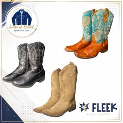 Leather Cowboy boots