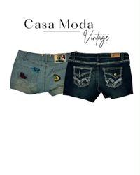 100826-7 Denim mini shorts 15 pcs