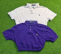 7798 - Ralph Lauren Upcycled Crop Tee