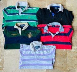 Polo ralph lauren vintage rugby shirts bundle 1