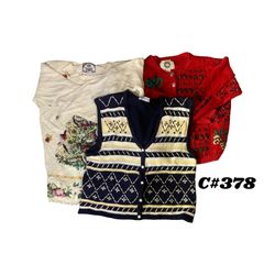 Vintage Christmas & Cottagecore Sweater Bundle | 1..