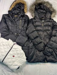 Mixed Branded puffer jacket