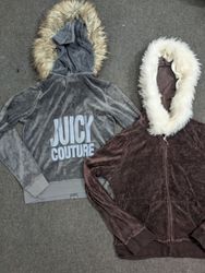Vintage Juicy Couture Fur Hoodies