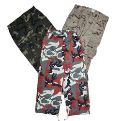 Vintage Camouflage Track Pants
