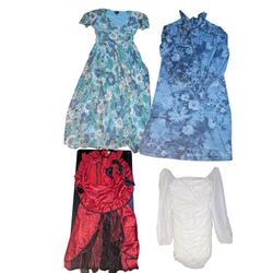Trendy Women's Dress Bundle – Floral Maxi, Vintage..