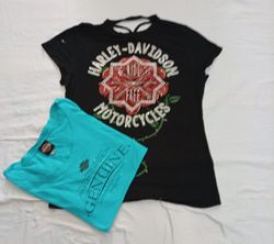 CR12545 Vintage Harley Baby Tees