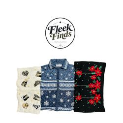 Vintage Christmas jumpers